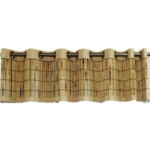 Versailles Home Fashions 72 in. x 12 in. Green Bamboo Valance DISCONTINUED BP037212 30