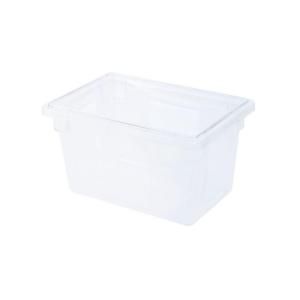 Rubbermaid Commercial Products 21 1/2 gal. Clear Food Storage Box RCP 3301 CLE
