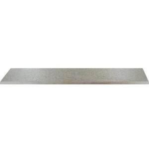 MS International Valencia Grey 3 in. x 18 in. Bullnose Porcelain Wall Tile (7.5 ln. ft. / case) NVALGRY3X18BN
