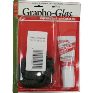 Rutland Grapho Glas 3/8 in. x 7 ft. Replacement Stove Gasket Kit 96 6H