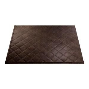 Fasade Quilted 18 in. x 24 in. Smoked Pewter Backsplash B54 27