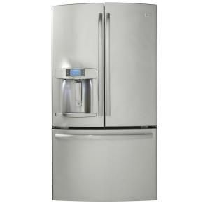 GE Profile 28.6 cu. ft. French Door Refrigerator in Stainless Steel PFE29PSDSS