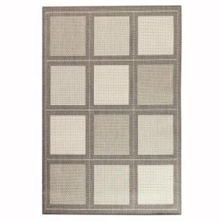 Home Decorators Collection Summit Gray and White 8 ft. 6 in. x 13 ft. Area Rug 3100595270