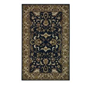 Home Decorators Collection ConstantIne Midnight Blue/Beige 4 ft. x 6 ft. Area Rug 3151915380