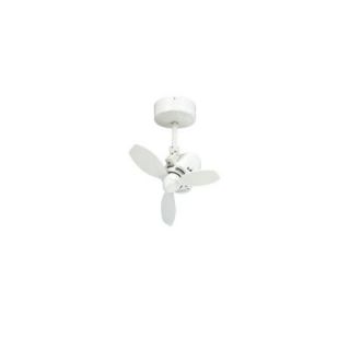 TroposAir Mustang 18 in. Oscillating Indoor/Outdoor Pure White Ceiling Fan 88102