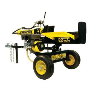 Champion Power Equipment 22 Ton Hydraulic Log Splitter with Log Catcher CARB 92221