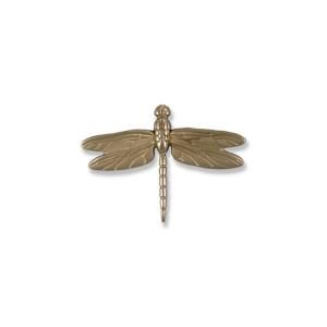 Michael Healy Solid Nickel Silver Dragonfly Best Seller Door Knocker Smaller MHS22