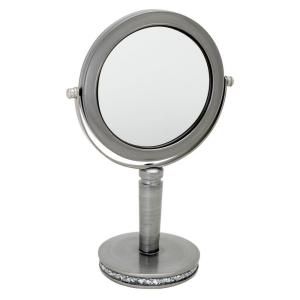 India Ink Altair 5X Vanity Mirror in Pewter 9780227551