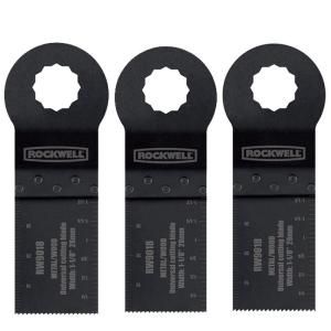 Rockwell Sonicrafter 1 1/8 in. Universal End Cut Blade 3 Pieces RW9018.3