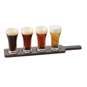 Libbey Craft Brews Beer Flight 6 oz. Clear Pilsner Glass (Set of 5) 16YS4