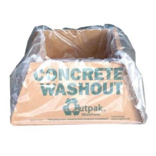 Outpak Washout 30 in. x 30 in. x14 in. 350# Kraft with 6 mil Bag Liner 945 123030