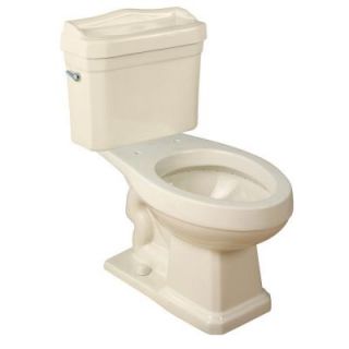 Foremost Series 1930 2 Piece 1.6 GPF Elongated Toilet in Biscuit TL 1930 EBI