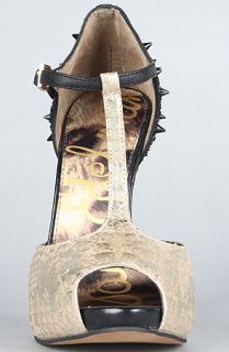 Sam Edelman The Scarlett Shoe in Egyptian Gold and Black