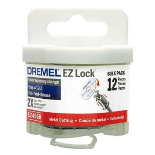 Dremel EZ Lock 1 1/2 in.Metal Cut Off Wheels (12 Pack) EZ456B