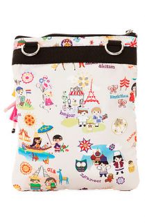 LeSportsac Kasey With Charm In Around The World