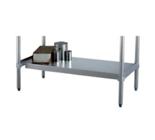 New Age Undershelf For Work Table w/ Knock Down Frame, 84x30 in, Aluminum