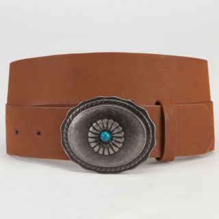 Turquoise Stone Belt Brown In Sizes Medium, Large, Small For Women 238603400