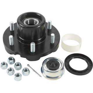 Ultra Tow Ultra Pack Trailer Hub   6 on 5 1/2 Inch 2750 lb. Capacity
