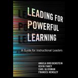 Leading for Powerful Learning