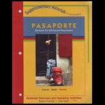 Pasaporte Grammar and Speaking Act. (Custom)