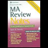 MA Review Notes  Exam Certification Pocket Guide   With CD