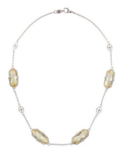 Chelsea Canary Crystal Necklace