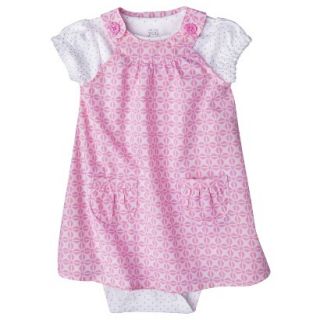 Just One YouMade by Carters Girls Jumper and Bodysuit Set   Pink/Blue 9 M