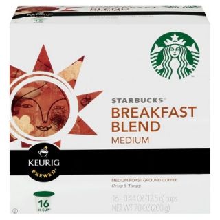 Starbucks Breakfast Blend K Cup 16 ct