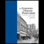 Economics of Historic Preservation  A Community Leaders Guide