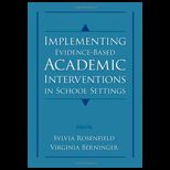 Evidence Based Academic Interventions