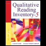 Qualitative Reading Inventory 5 Dvd