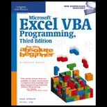 Microsoft Excel VBA Programming for the Absolute Beginner