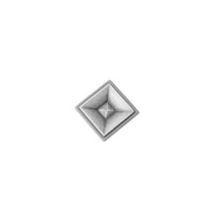 Home Decorators Collection 1.4x1.4 in. Square Mitered Cabinet Knob in Antique Pewter DH93 152
