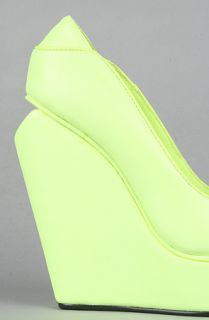 Senso Diffusion The Agnes Shoe in Neon Lime