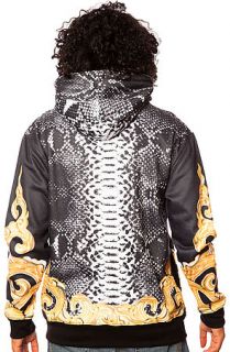 LATHC Hoody Ornate Snake Black