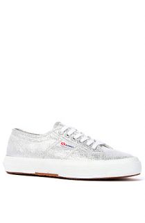 Superga Sneaker 2750 Lame in Silver