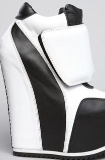 Jeffrey Campbell The Succession Shoe in Black and WhiteExclusive