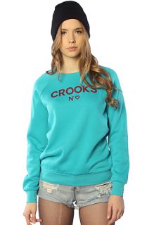Crooks and Castles Sweatshirt No Love Crewneck in Blue