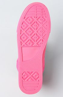 Betsey Johnson  The Nexuss Sneaker in Pink Neon Canvas