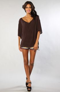 One Teaspoon Top The Siesta Top in Black