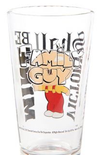 ICUP Glass Family Guy Quotes Pint in Clear
