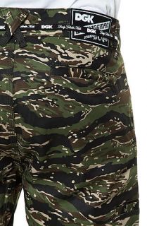 DGK Pants Working Man 4 Chino in Tiger Camo