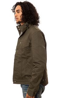 Levis Commuter jacket Hooded Trucker in Green