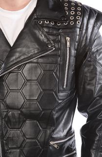 iridium iridium Captain Biker Jacket