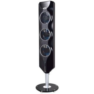 Ozeri 3x 44 in. Oscillating Tower Fan with Passive Noise Reduction Technology OZF3