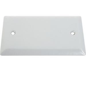 Greenfield Weatherproof Electrical Box Blank Cover   1 Gang   White   Case CBWSC