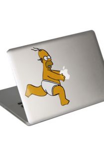 Yamamoto Industries Macbook HD Decal Naked Homer