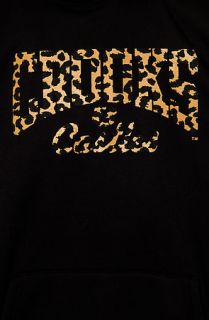 Crooks and Castles Hoody Leopard Logo Black