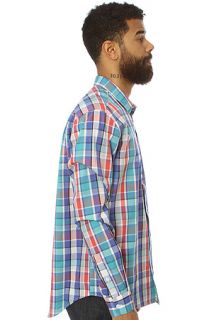 Cheap Monday Plaid Buttondown Shirt in Turquoise