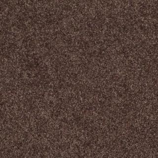 Martha Stewart Living Delamere I   Color Tilled Soil 6 in. x 9 in. Take Home Carpet Sample MS 484524